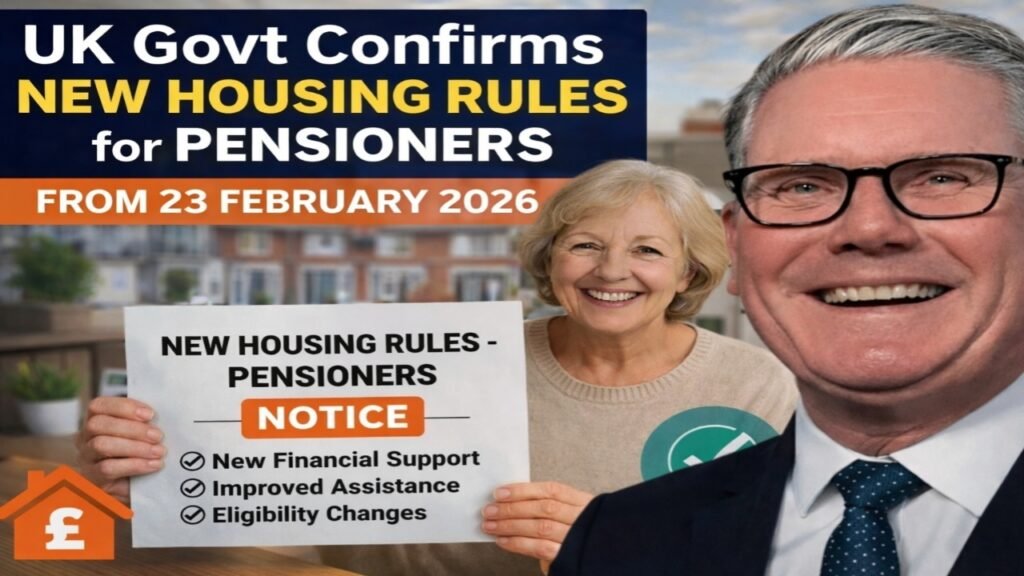 UK Pensioner Housing Rules February 2026
